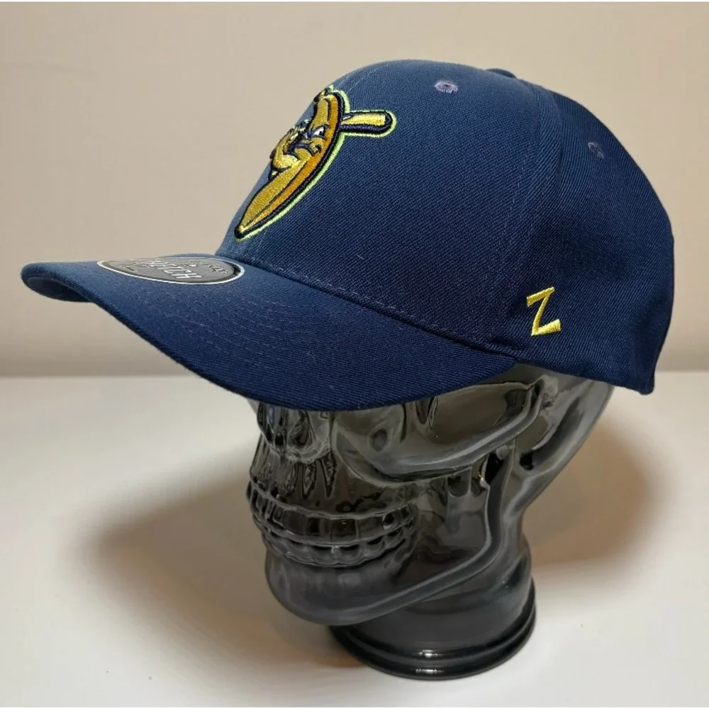 Savannah Bananas Zephyr Flex Fit Hat | Blue Fade | NWT | XL